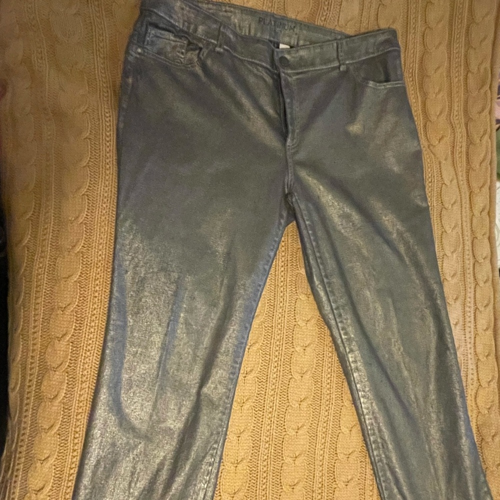 Chico’s Platinum  Jeans Size 2.5